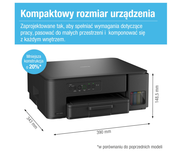 BROTHER InkBenefit Plus DCP-T435W - 1350045 - zdjęcie 4